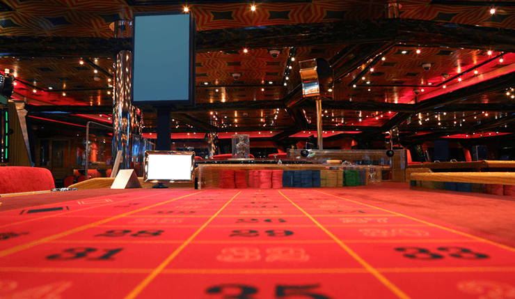 A table game at a PA casino. 